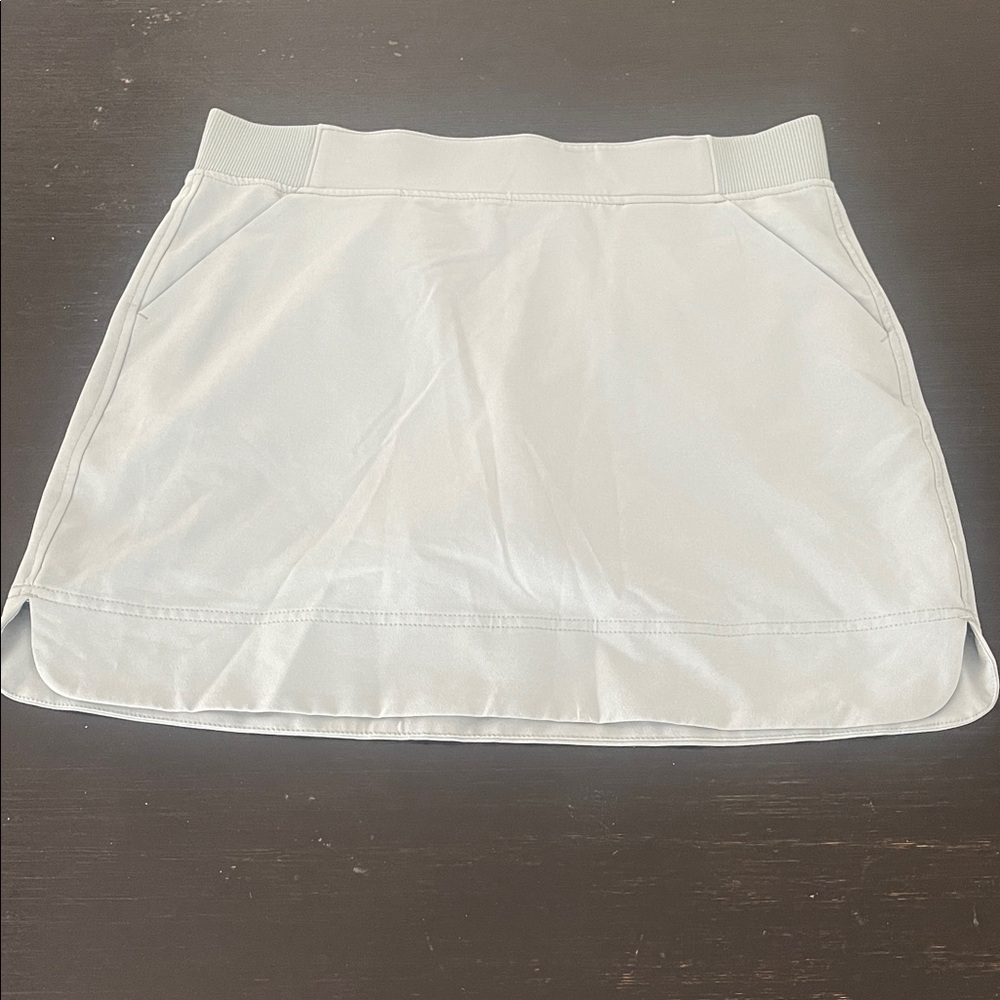 32 Degrees light blue Skater Mini Skirt